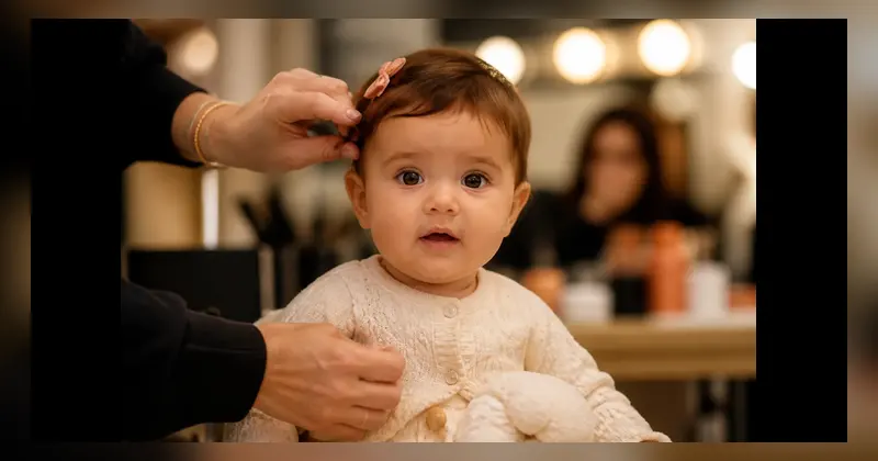 Casting bébé fille 12-18 mois aux yeux marrons pour projet photo en Belgique