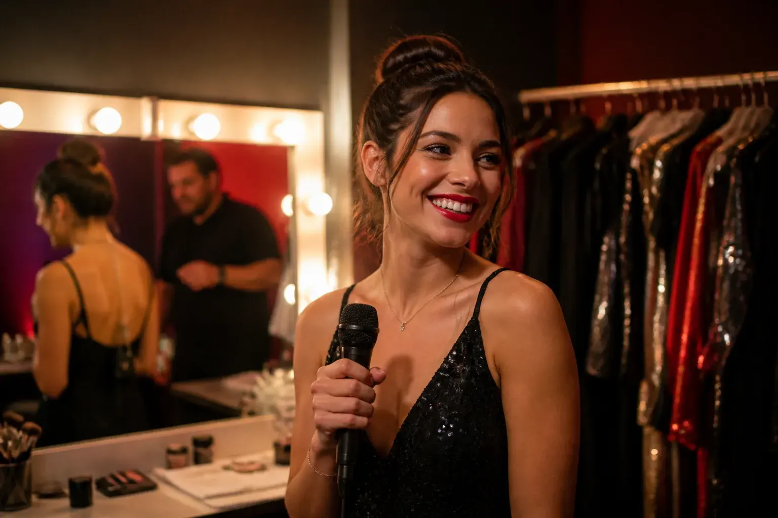 Casting chanteuse 20-37 ans pour soirées événementielles en Rhône-Alpes