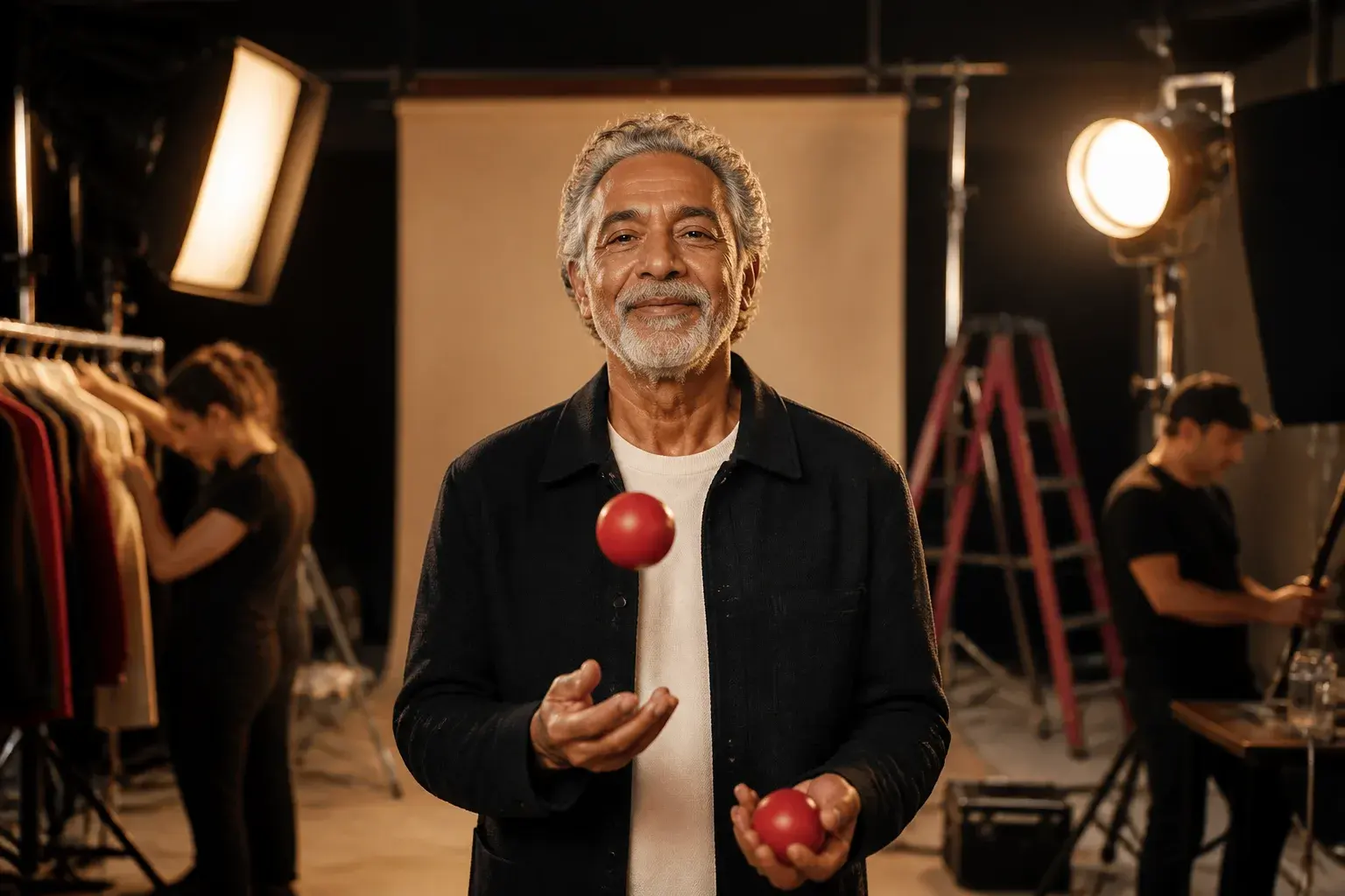 Casting comédien 50-70 ans jongleur pour publicité, tournage mi-novembre 2026