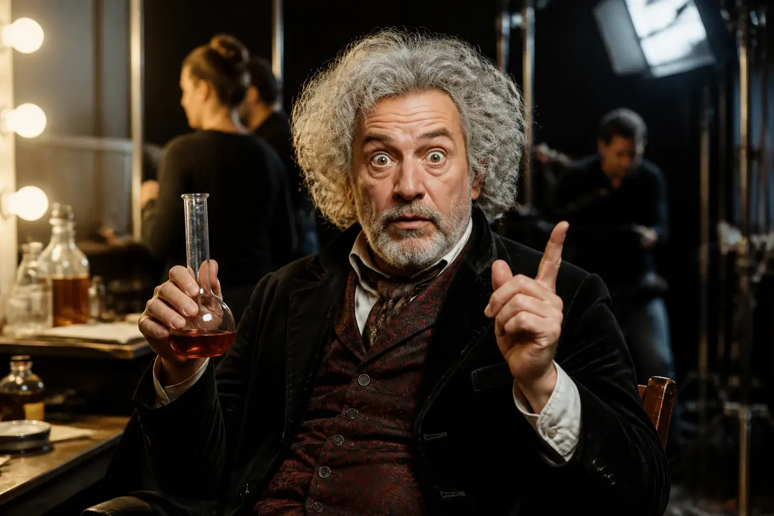 Casting comédien 50-70 ans pour rôle de savant fou, film institutionnel Paris