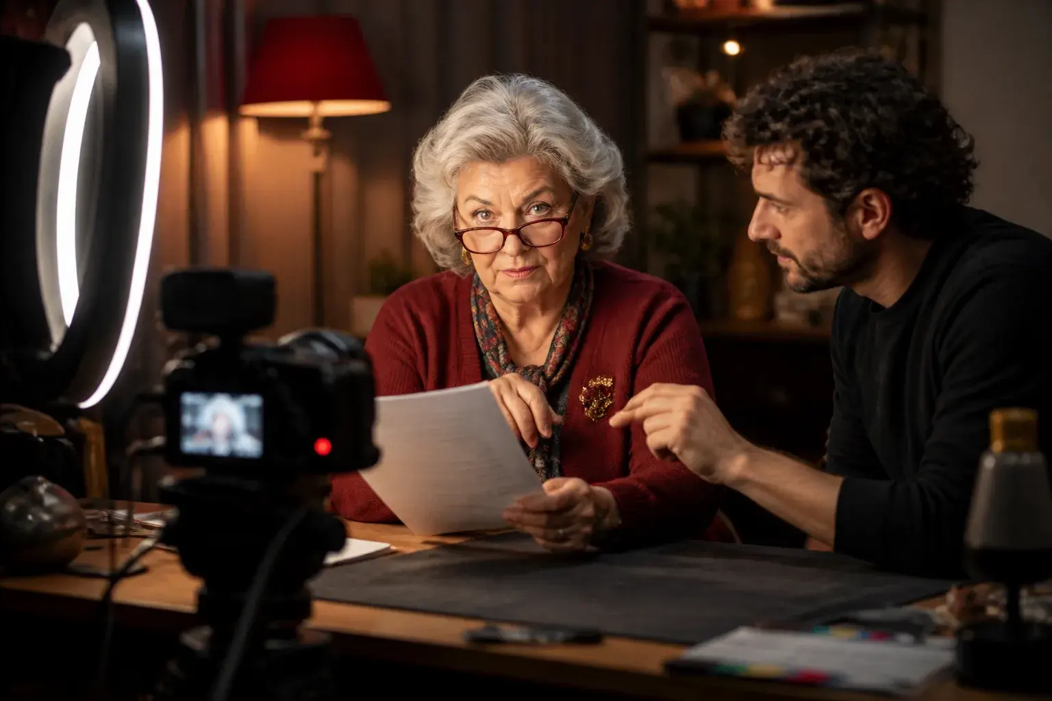 Casting comédienne senior 60 ans pour un stream Twitch en région parisienne