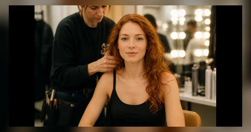 Casting doublure image femme rousse pour TV à Paris