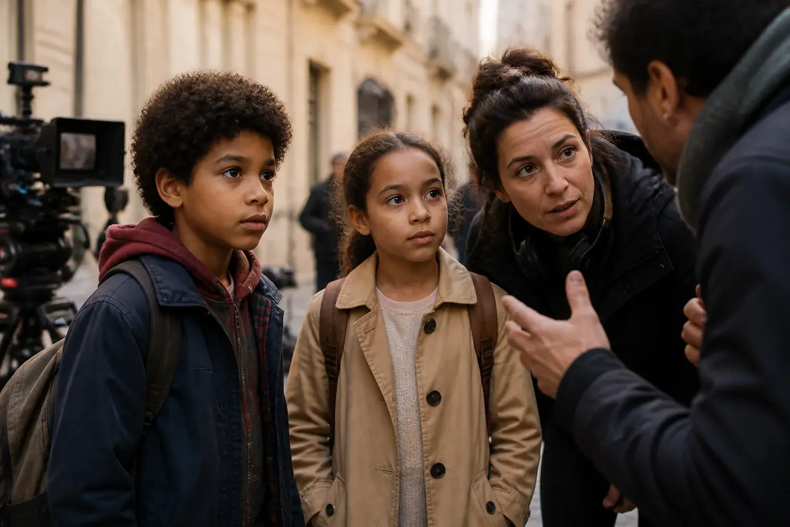 Casting enfants 6-10 ans pour série policière tournée à Paris