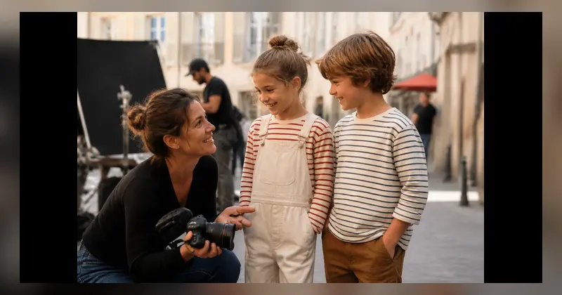 Casting enfants 8 ans pour shooting digital à Biarritz