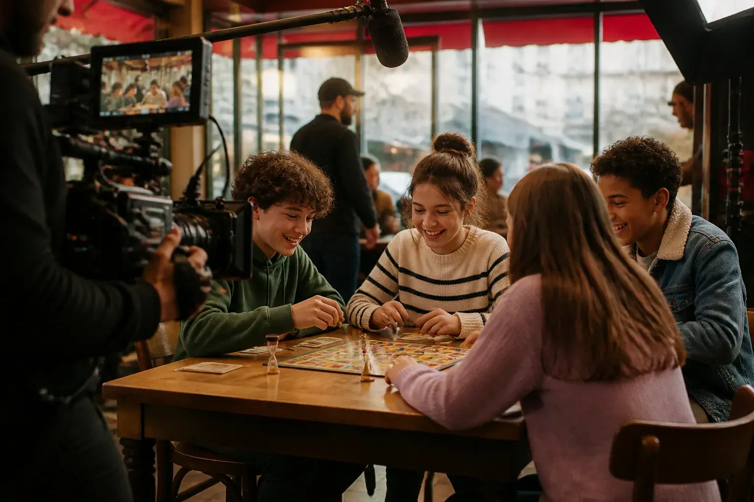 Casting enfants et ados pour publicité jeux de société à Paris