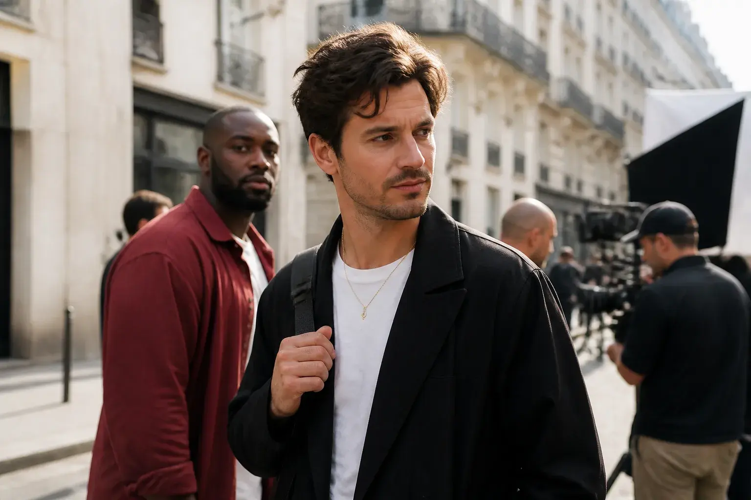 Casting figurants hommes à Paris pour un tournage vêtements digital
