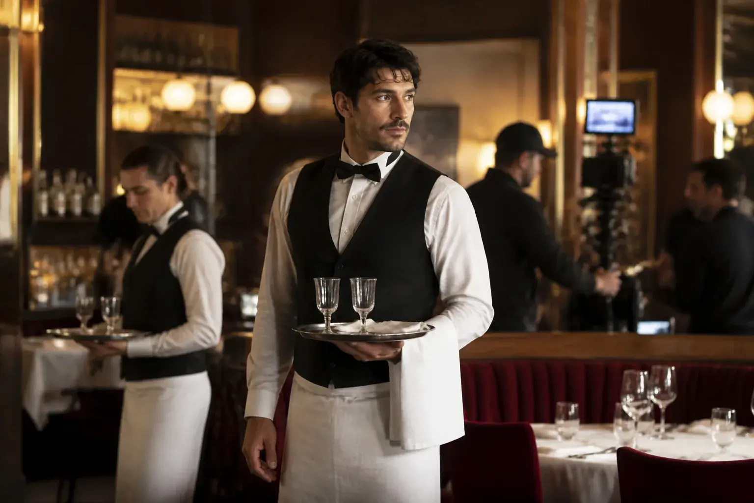 Casting figurants hommes serveurs pour un long-métrage Netflix à Paris