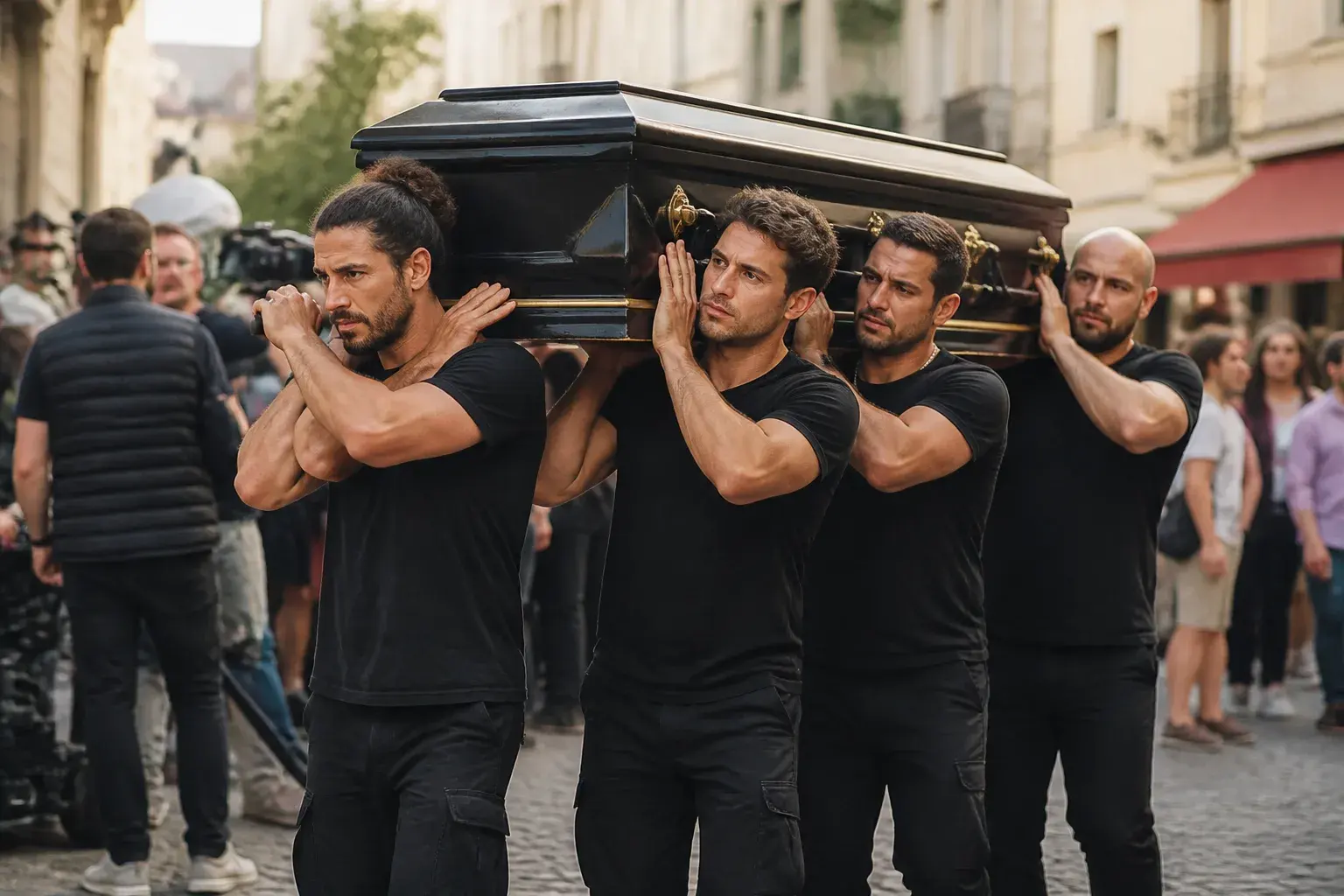 Casting figuration : 4 hommes pour porter un chanteur lors d'un flashmob à Paris