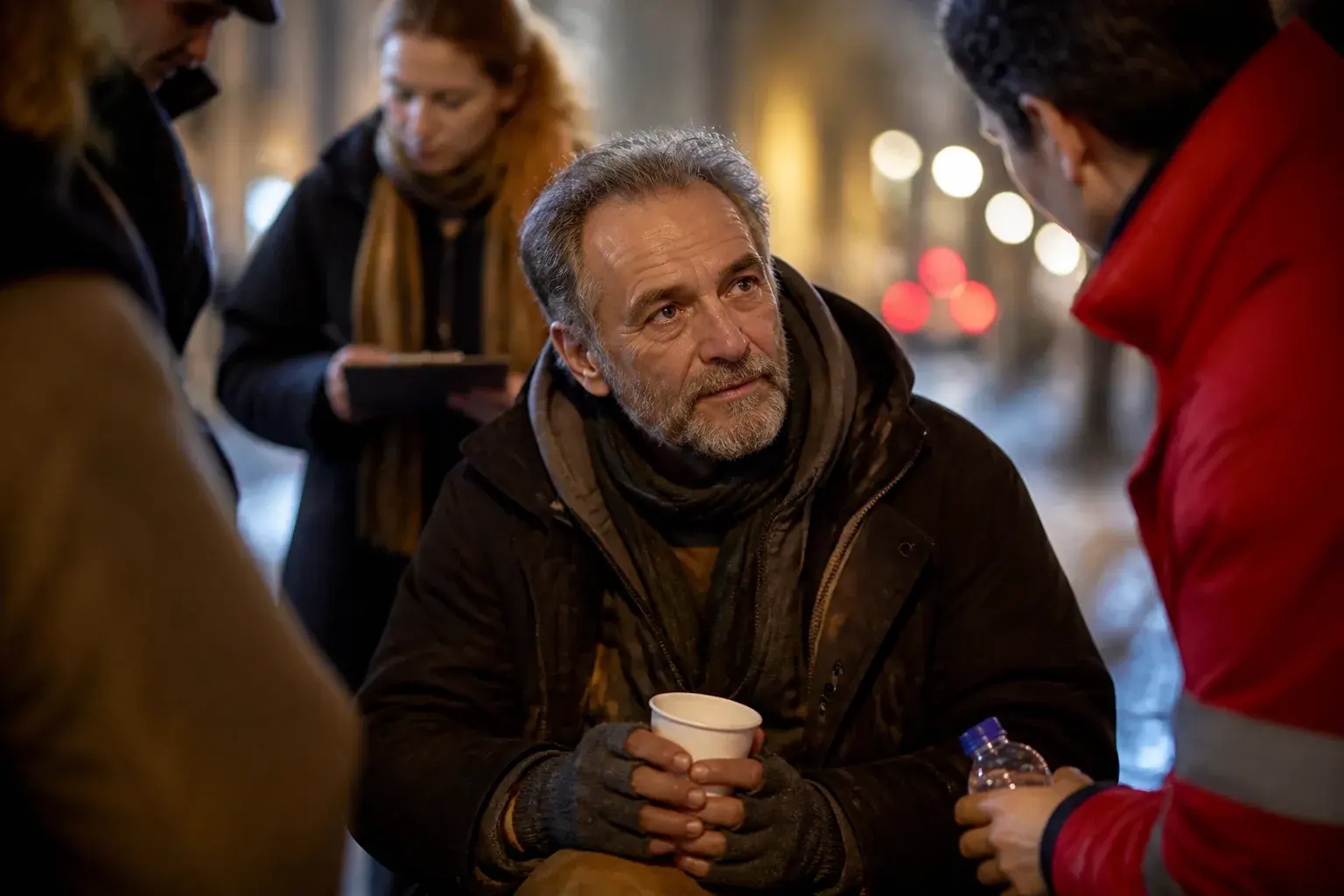 Casting figuration à Bruxelles : homme 55-65 ans pour shooting Croix-Rouge
