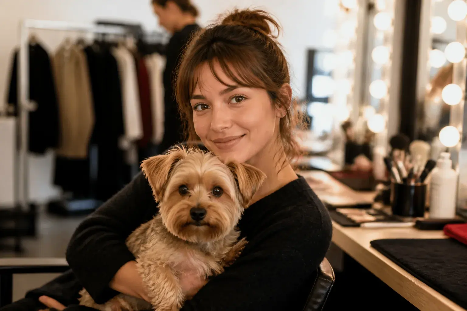 Casting figuration à Paris : femme avec son chien pour un film publicitaire