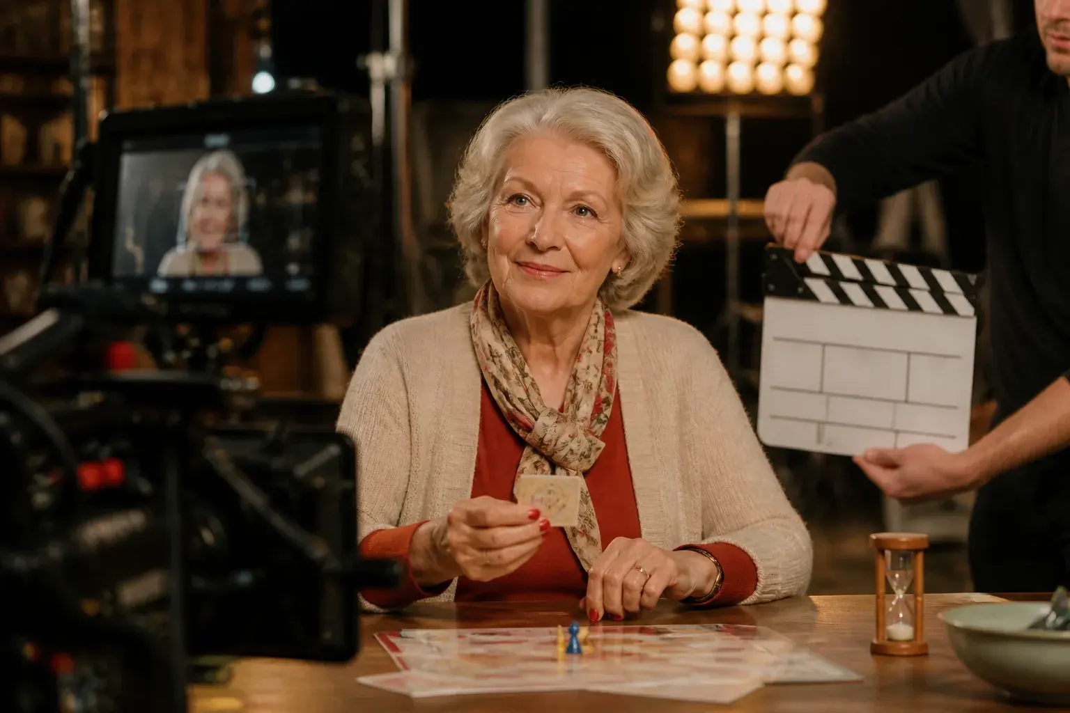 Casting figuration à Paris : femme sénior 65-70 ans pour pub jeux de société