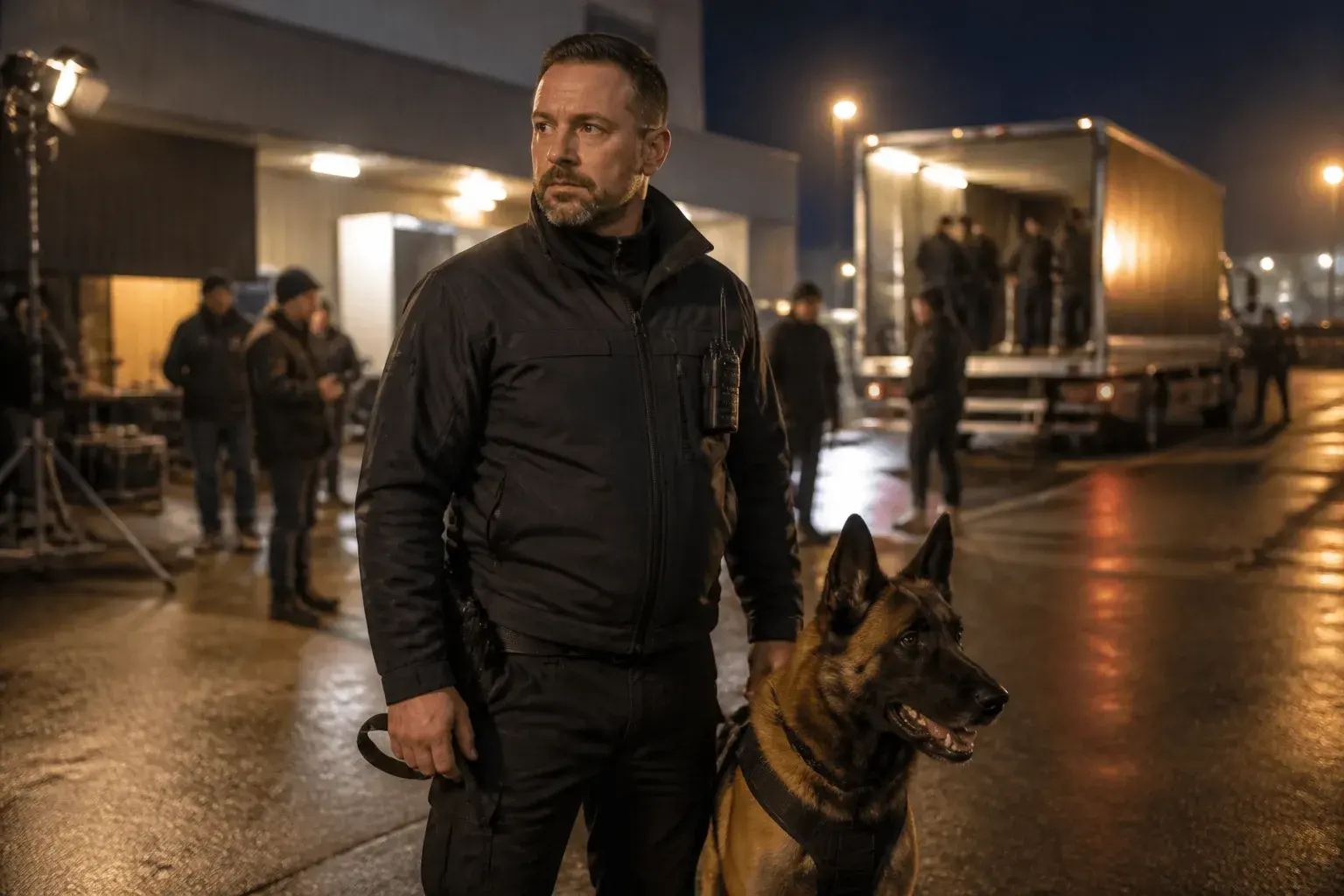 Casting figuration : agent de sécurité avec chien pour série Disney+ à Rungis