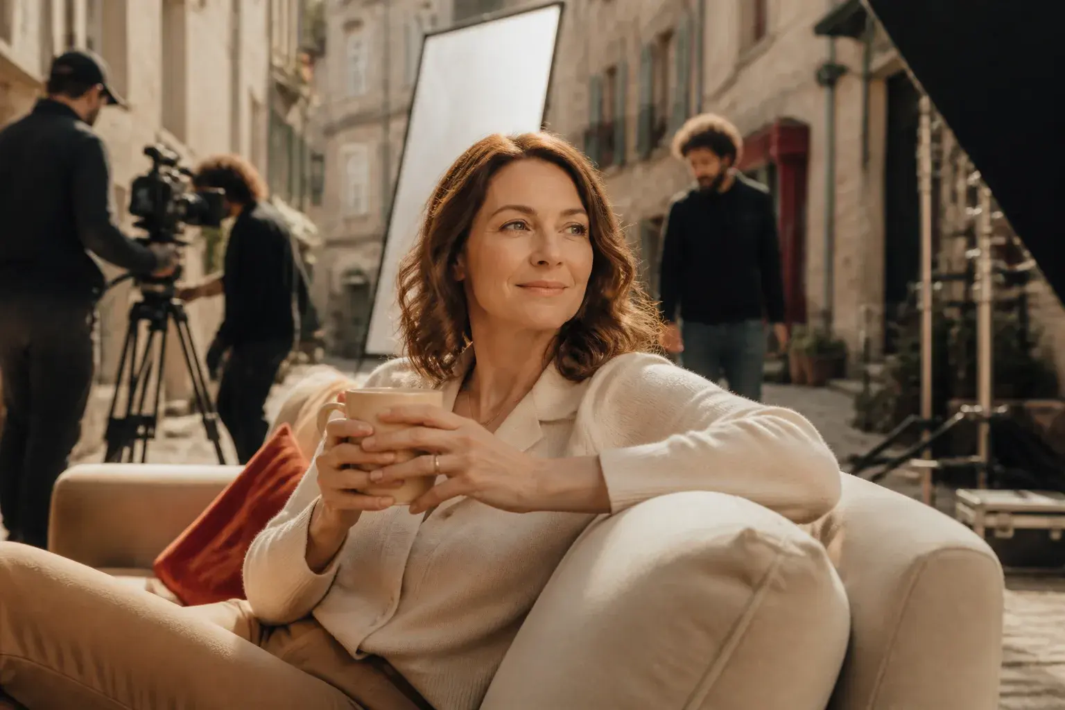 Casting figuration : comédienne 40-45 ans pour pub mobilier en Normandie