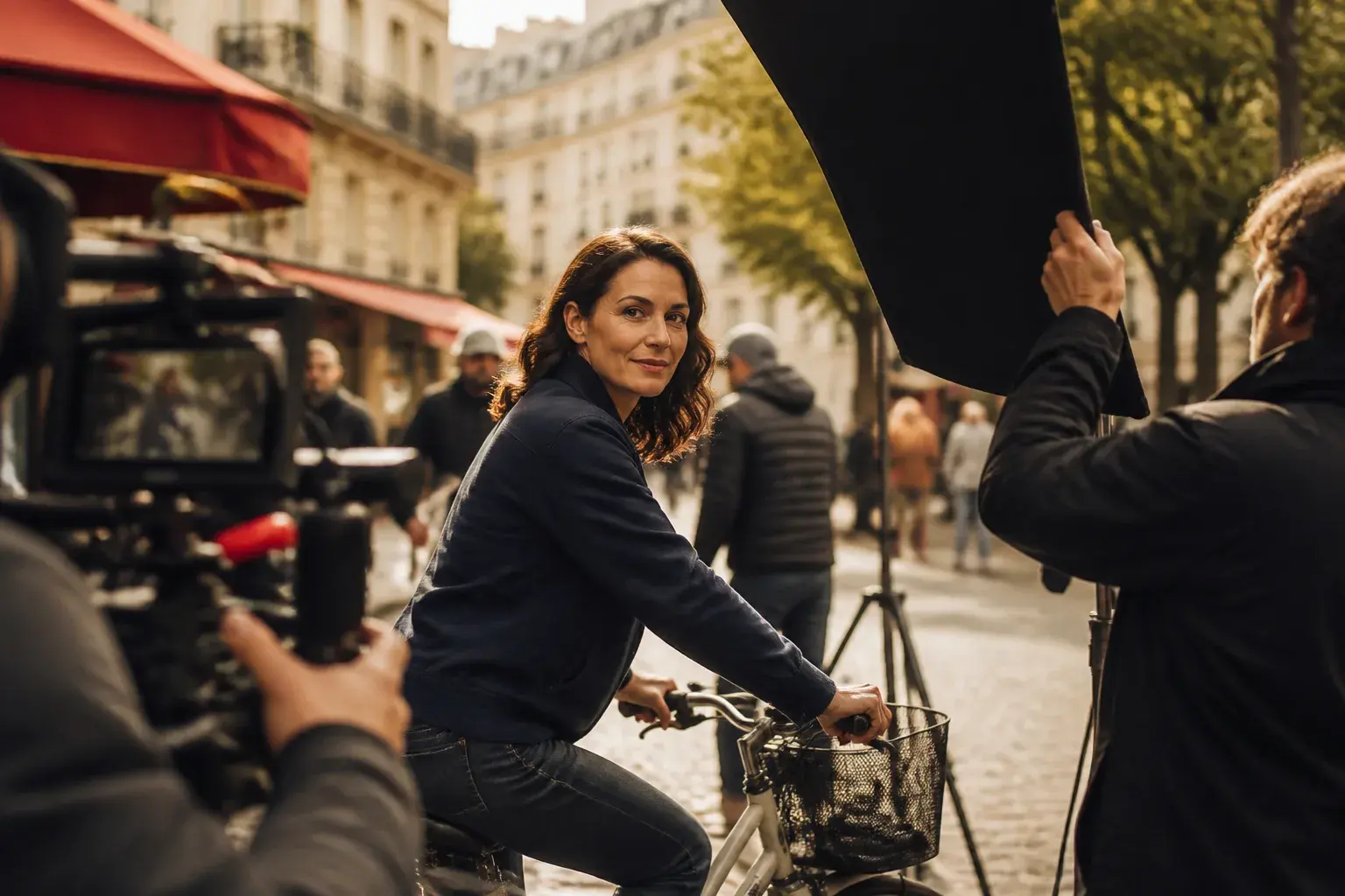 Casting figuration cycliste 40-60 ans pour publicité digitale à Paris