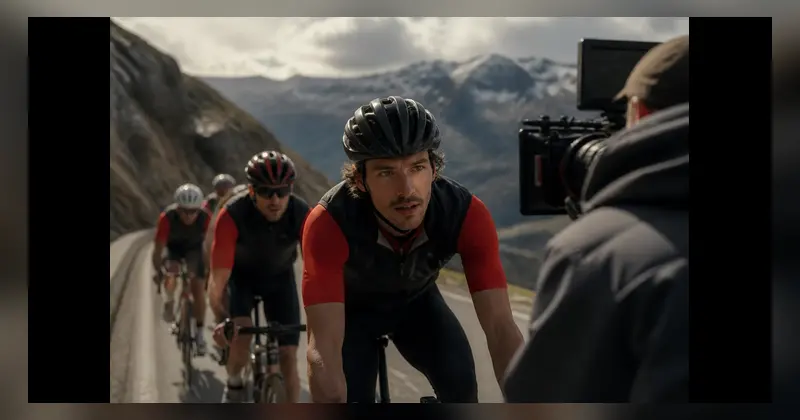Casting figuration cyclistes pour le film "Pumping Black" à l'Alpe d'Huez