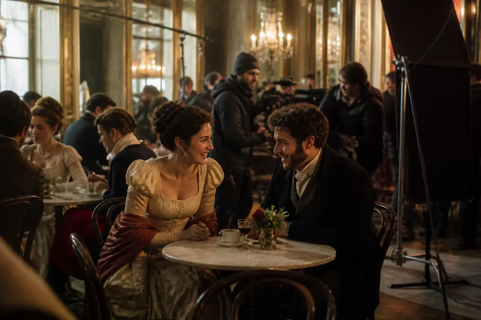 Casting figuration d'époque à Versailles pour la série Carême saison 2
