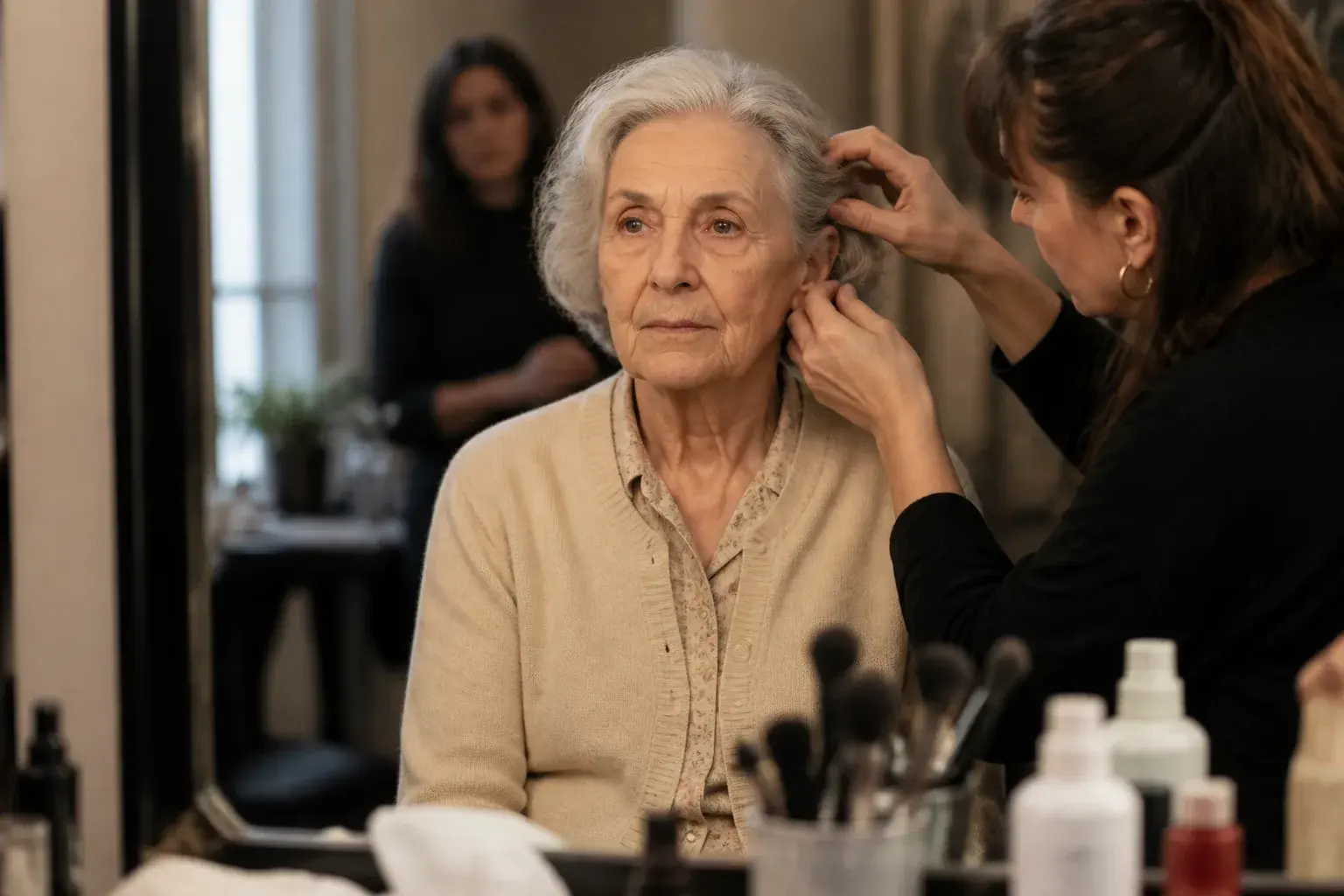Casting figuration : doublure femme senior 79 ans pour publicité à Pantin