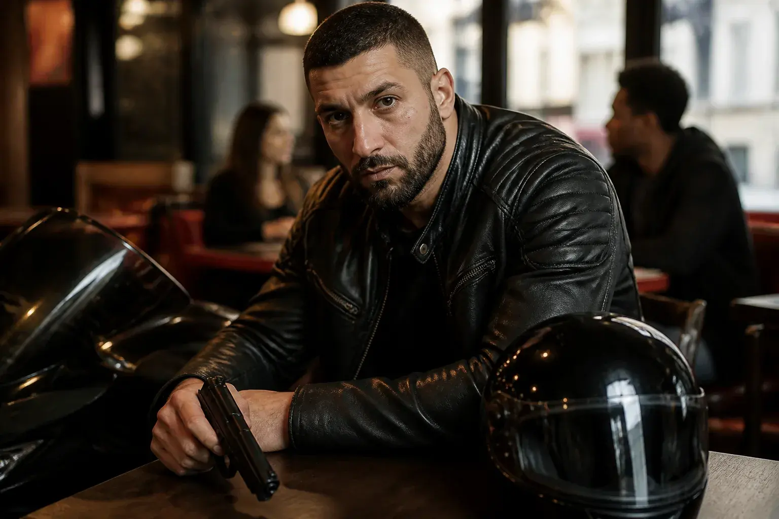 Casting figuration : doublure moto/tireur pour biopic TV dans les Yvelines