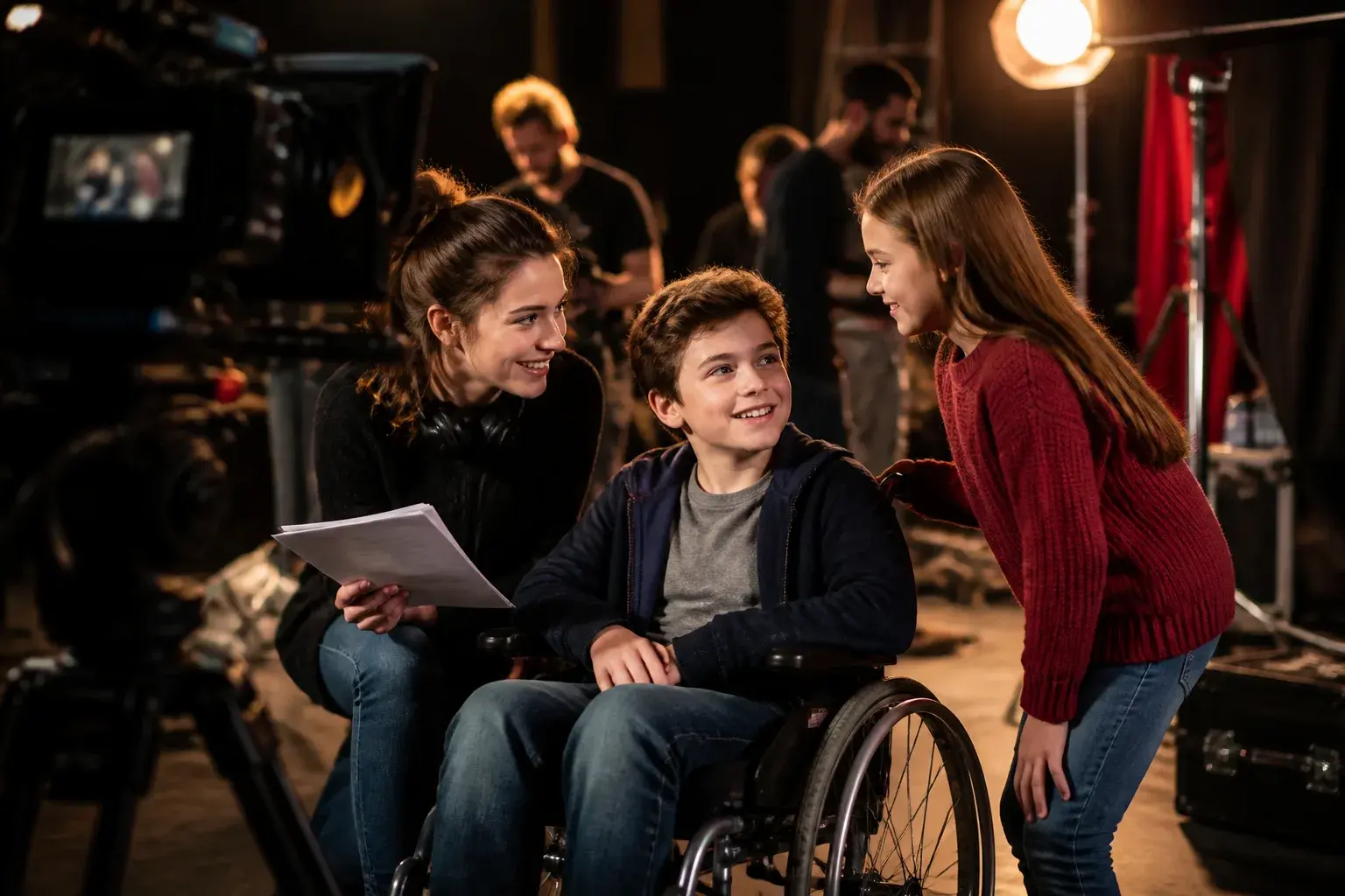 Casting figuration : enfant en fauteuil roulant pour un long-métrage en Île-de-France
