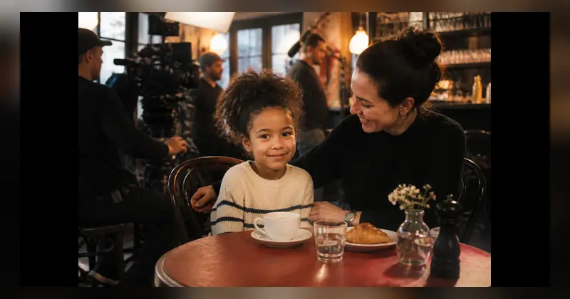 Casting figuration enfant fille typée afro/métisse pour publicité à Paris