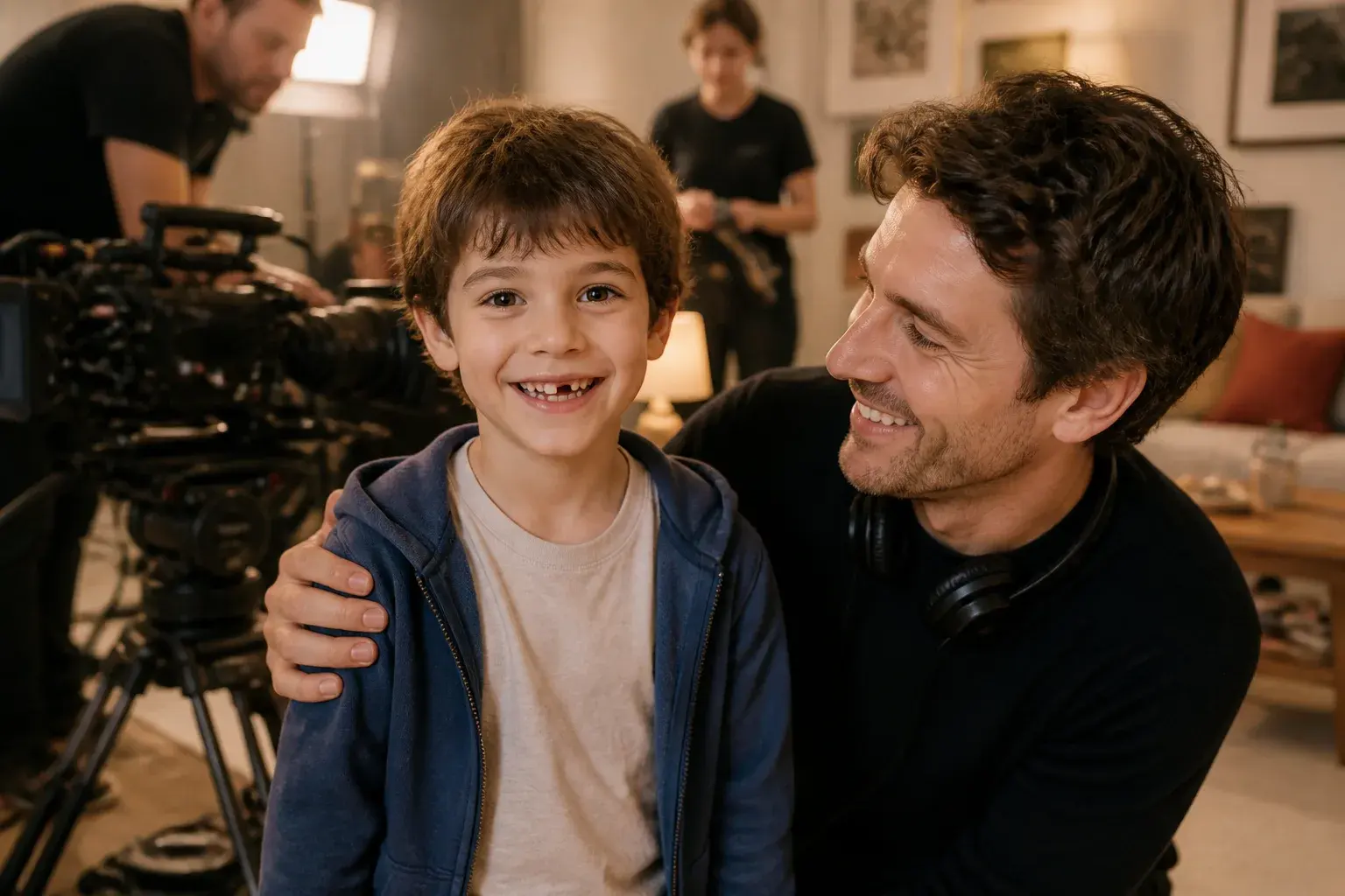 Casting figuration enfant garçon 6-10 ans pour publicité à Paris