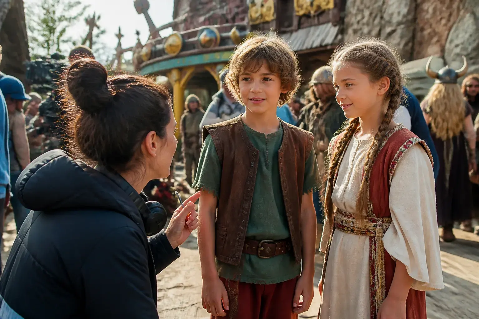 Casting figuration enfants au Parc Astérix pour un film de Jonathan Cohen