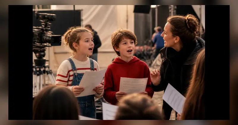 Casting figuration enfants chanteurs 9-12 ans pour film publicitaire à Montpellier