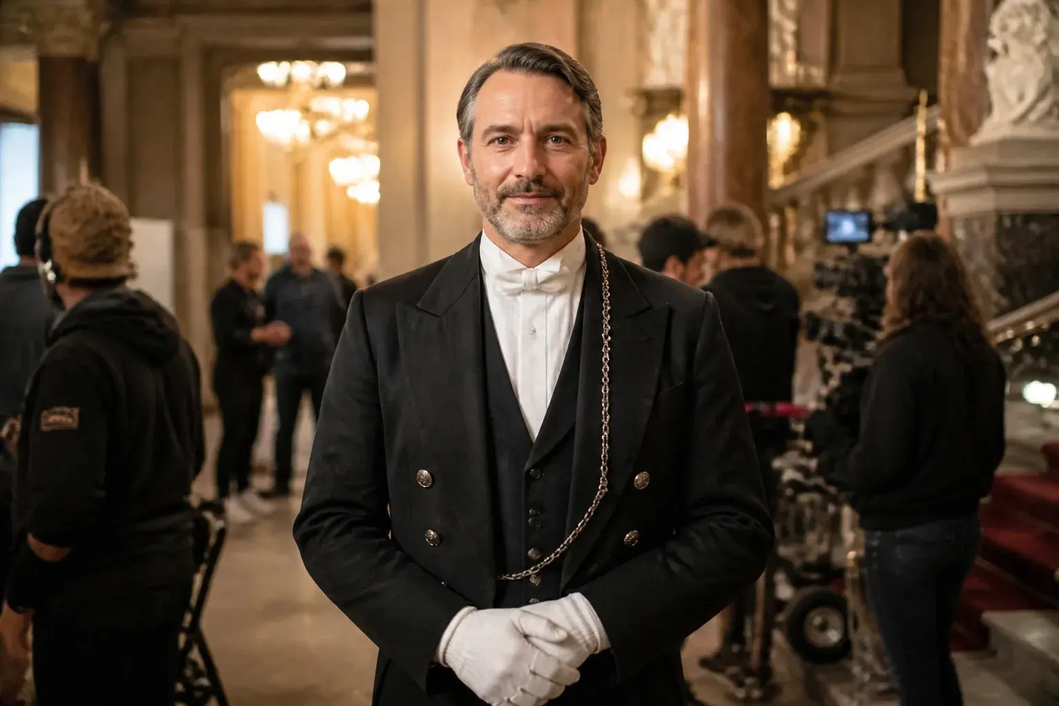 Casting figuration : ex-huissier recherché pour long-métrage Netflix à Paris
