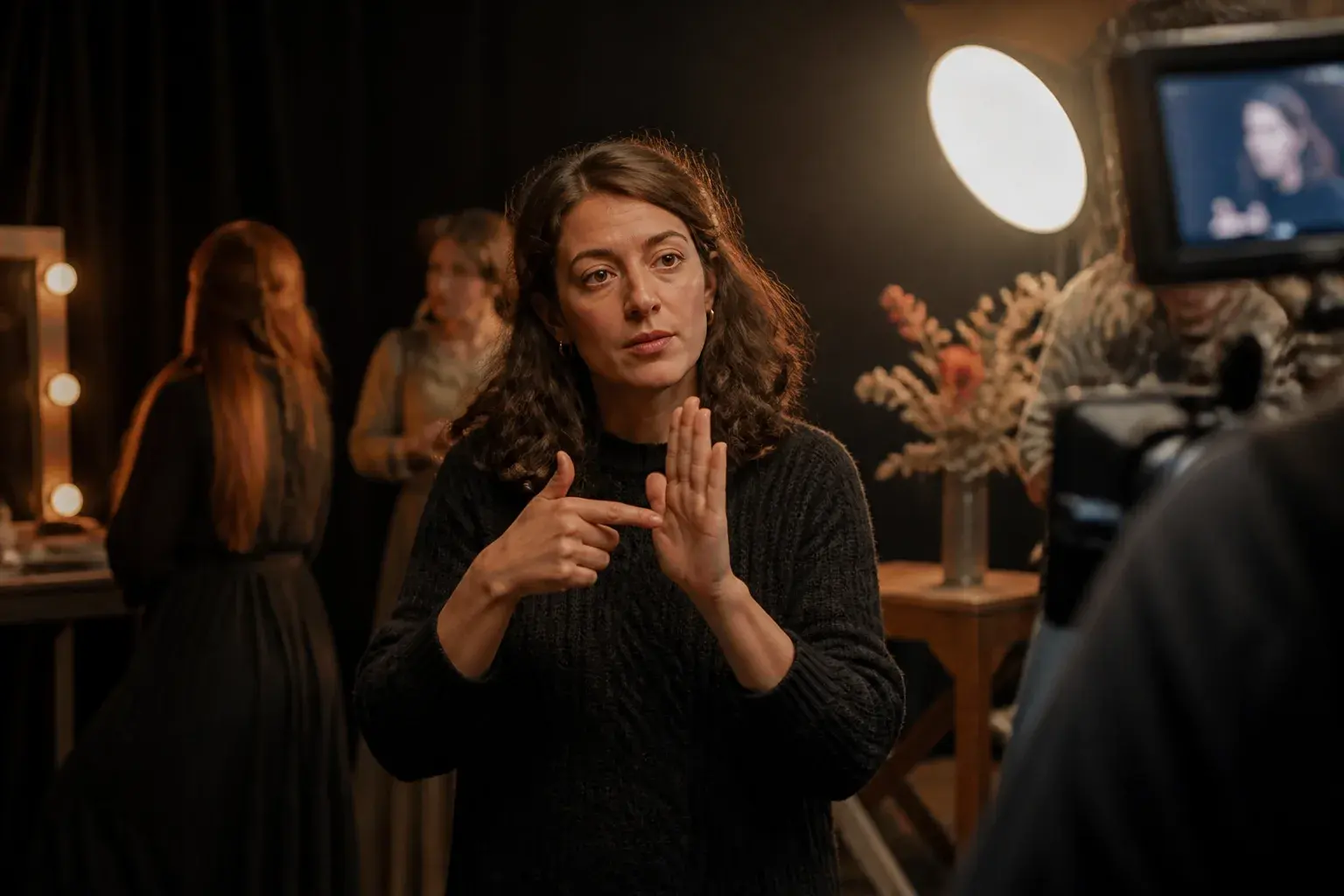 Casting figuration : femme signant en LSF pour un film expérimental à Nancy
