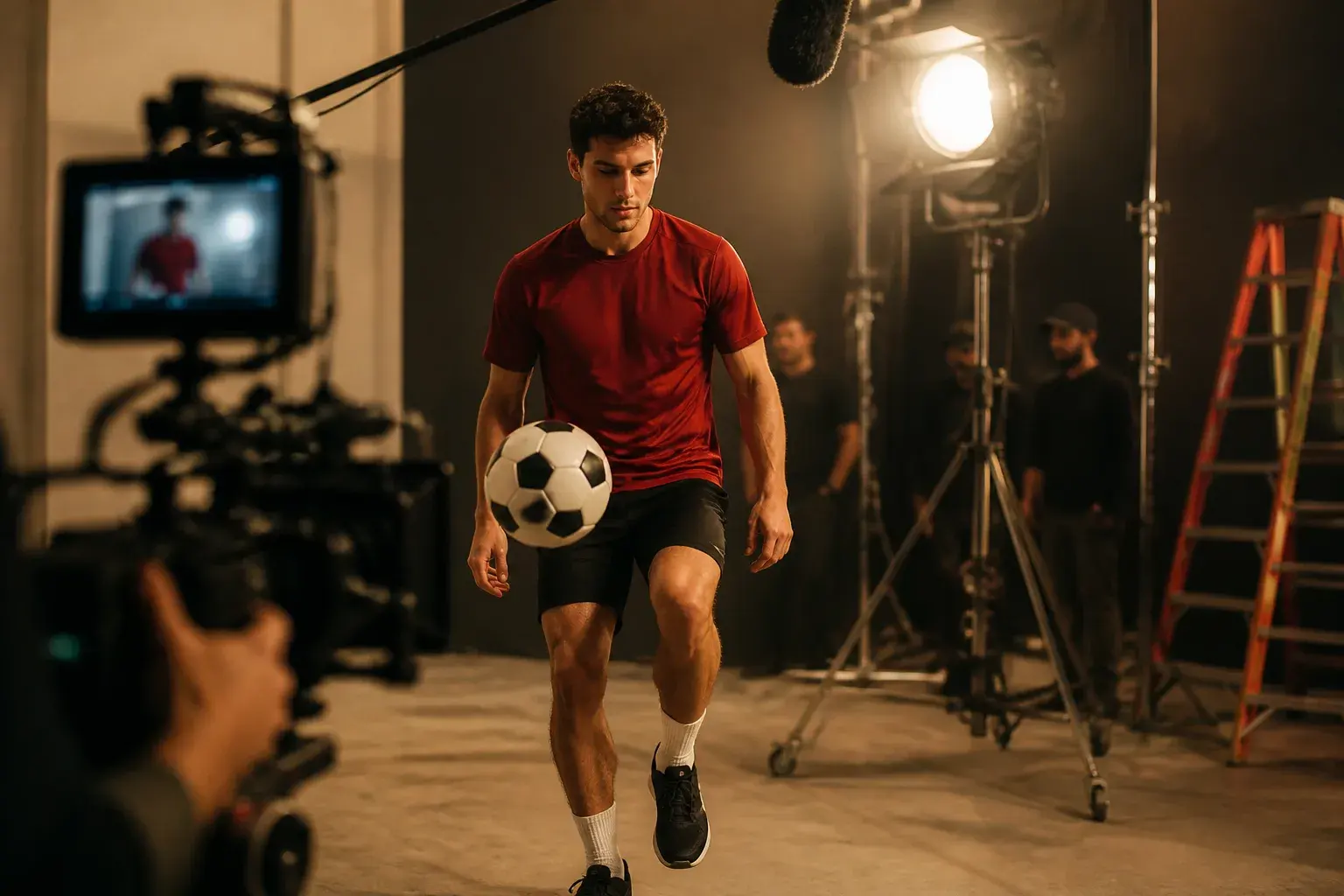Casting figuration : footballeurs amateurs recherchés pour une publicité à Paris