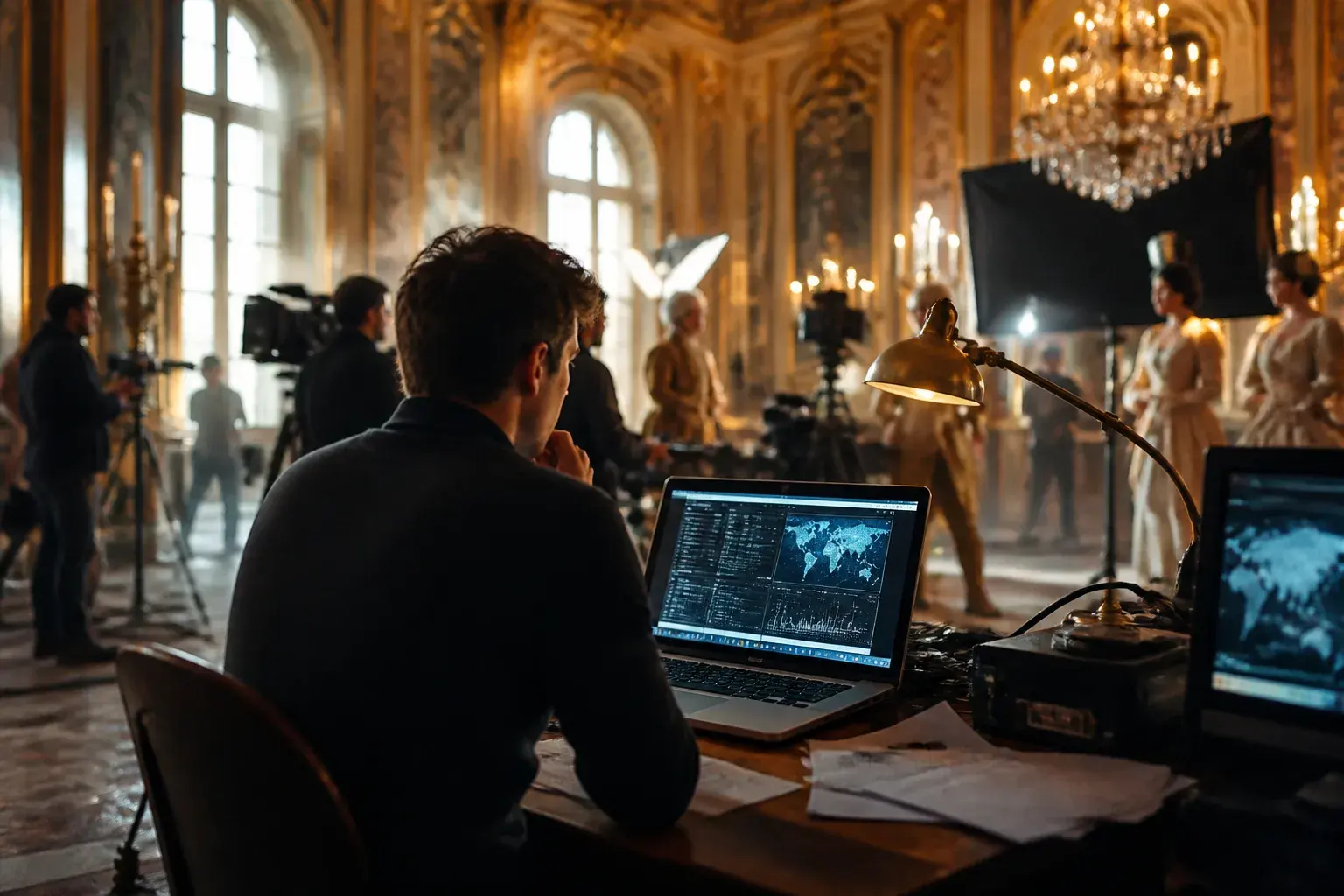 Casting figuration homme 28-33 ans pour docu-fiction espionnage à Versailles