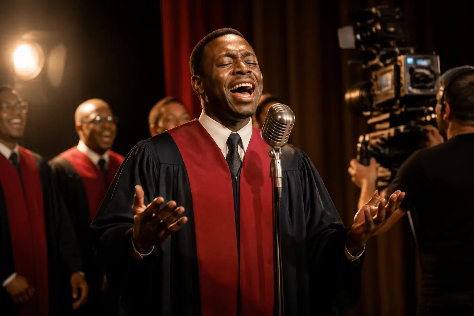 Casting figuration : homme noir chanteur gospel pour un biopic à Paris