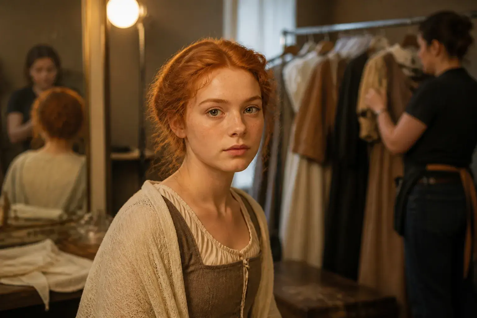 Casting figuration : jeune femme rousse pour un court-métrage d'époque à Alençon