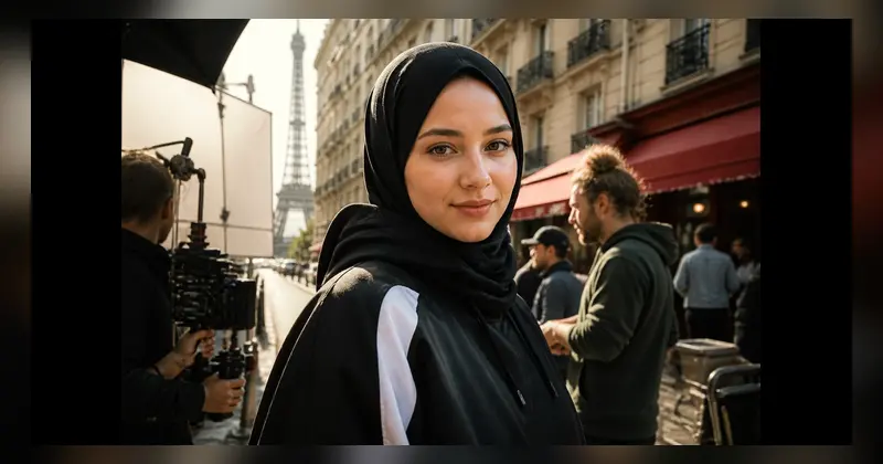 Casting figuration : jeune femme voilée pour pub sportive à Paris