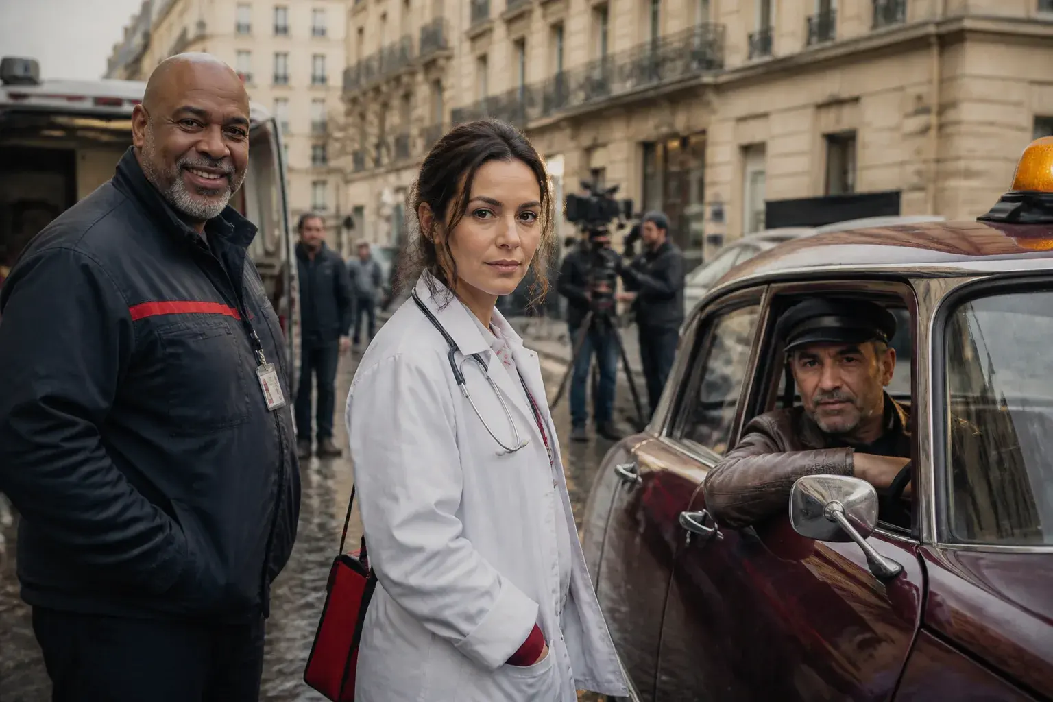 Casting figuration : médecin, gardien et chauffeur taxi pour série TF1 à Paris
