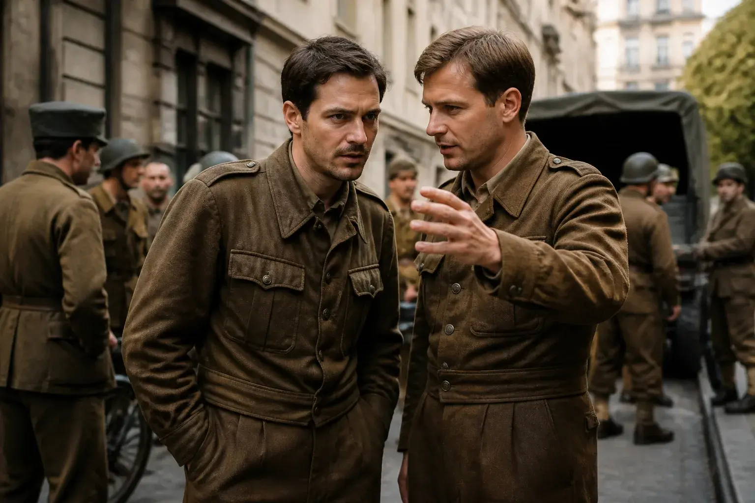 Casting figuration militaire pour un film Netflix d'Yvan Attal à Paris