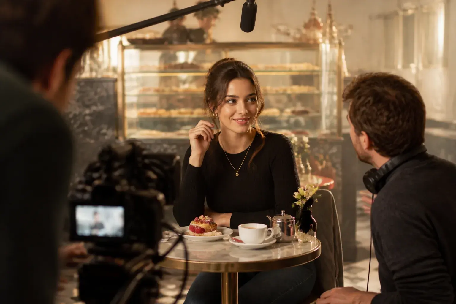 Casting figuration : modèle femme pour pub salon de thé à Paris
