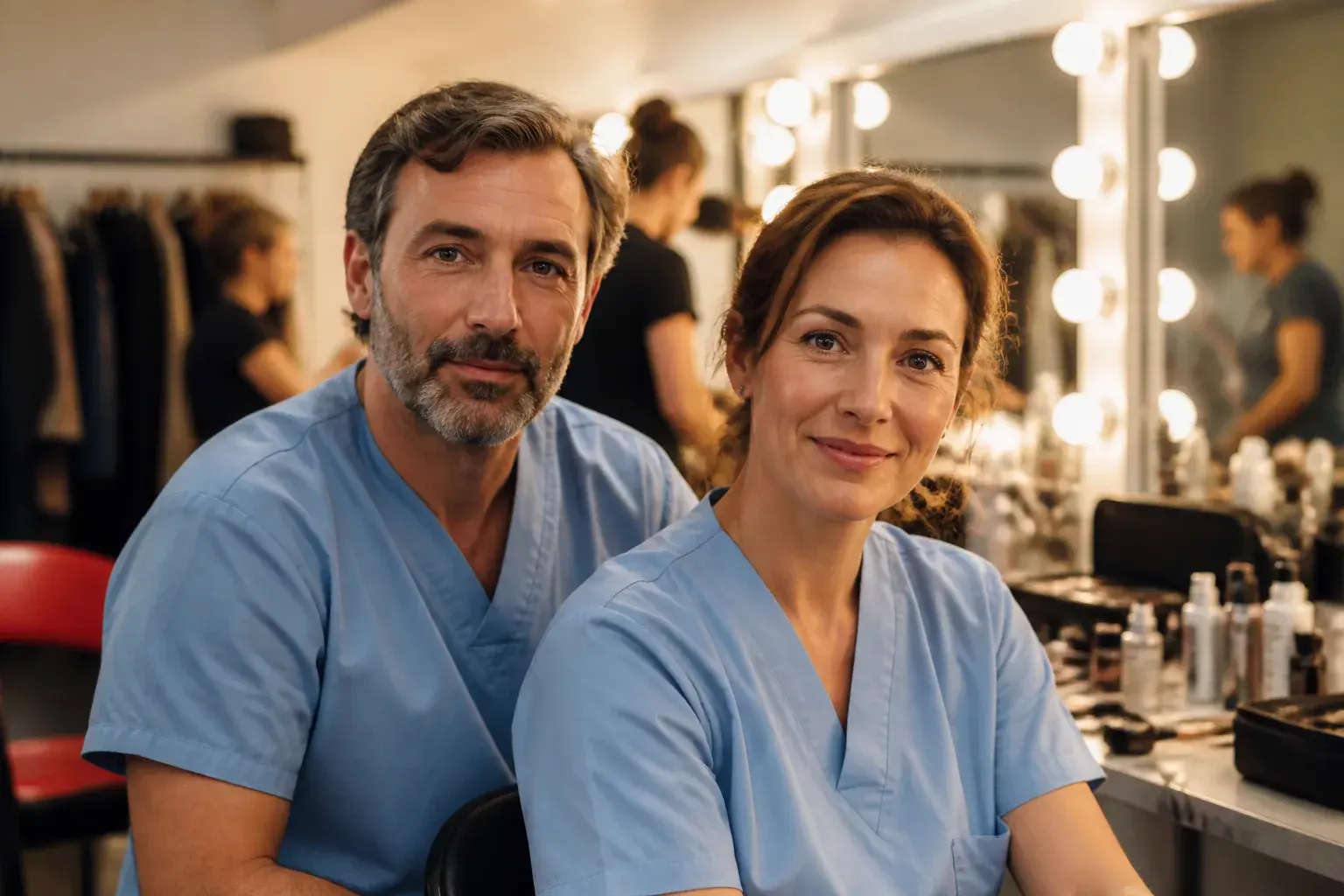 Casting figuration pour la série Laura à Neder-Over-Heembeek (Belgique)