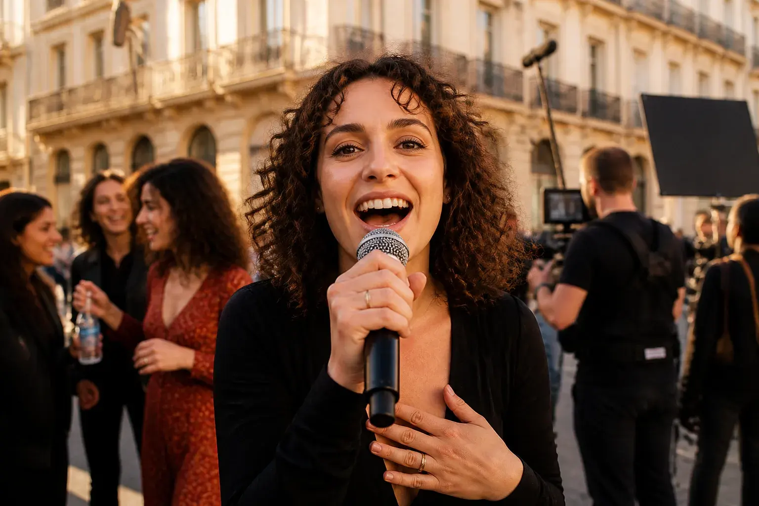 Casting figuration pub à Paris : femmes chantant « I Will Survive »