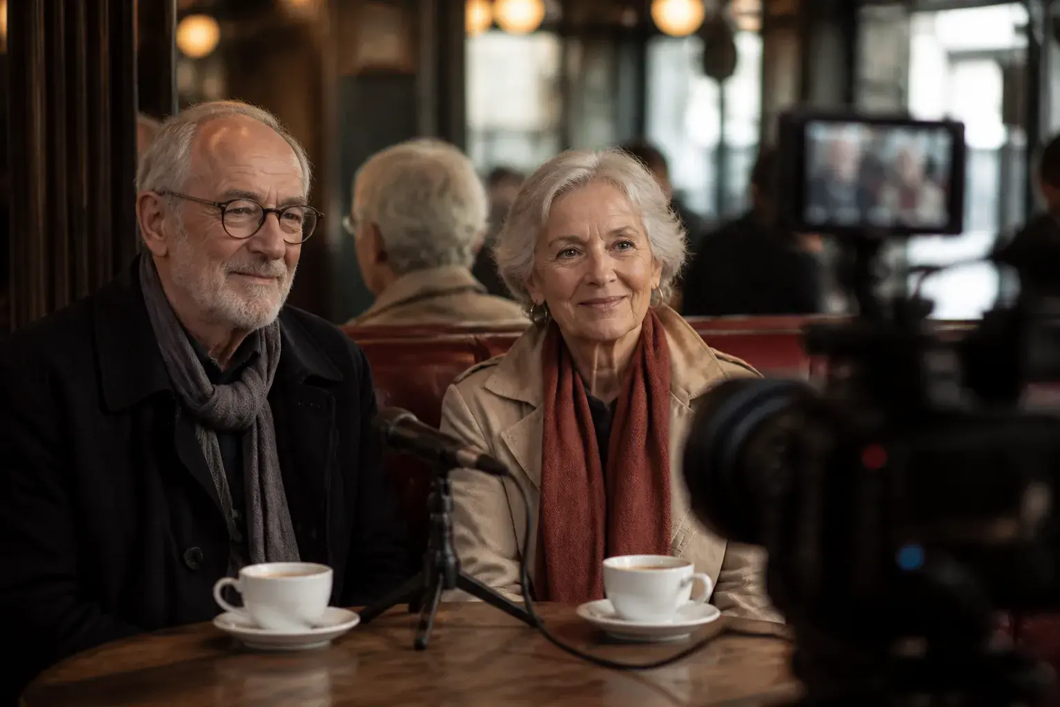Casting figuration seniors 65 ans et + pour un podcast vidéo à Paris 13e