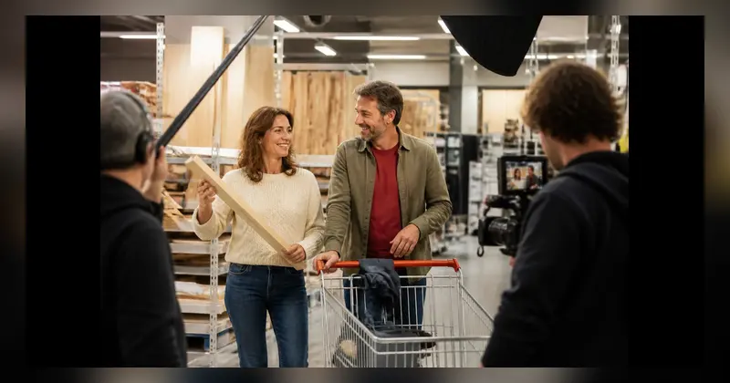 Casting figuration shooting photo bricolage à Gien (45), homme et femme 30-50 ans