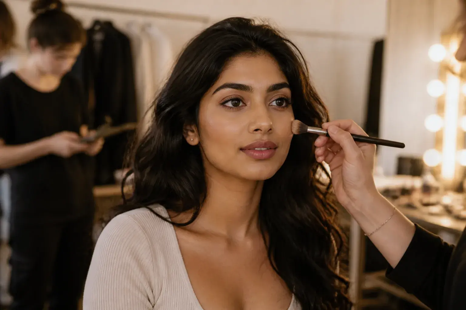 Casting modèle beauté d'origine indienne pour shooting cosmétique à Paris