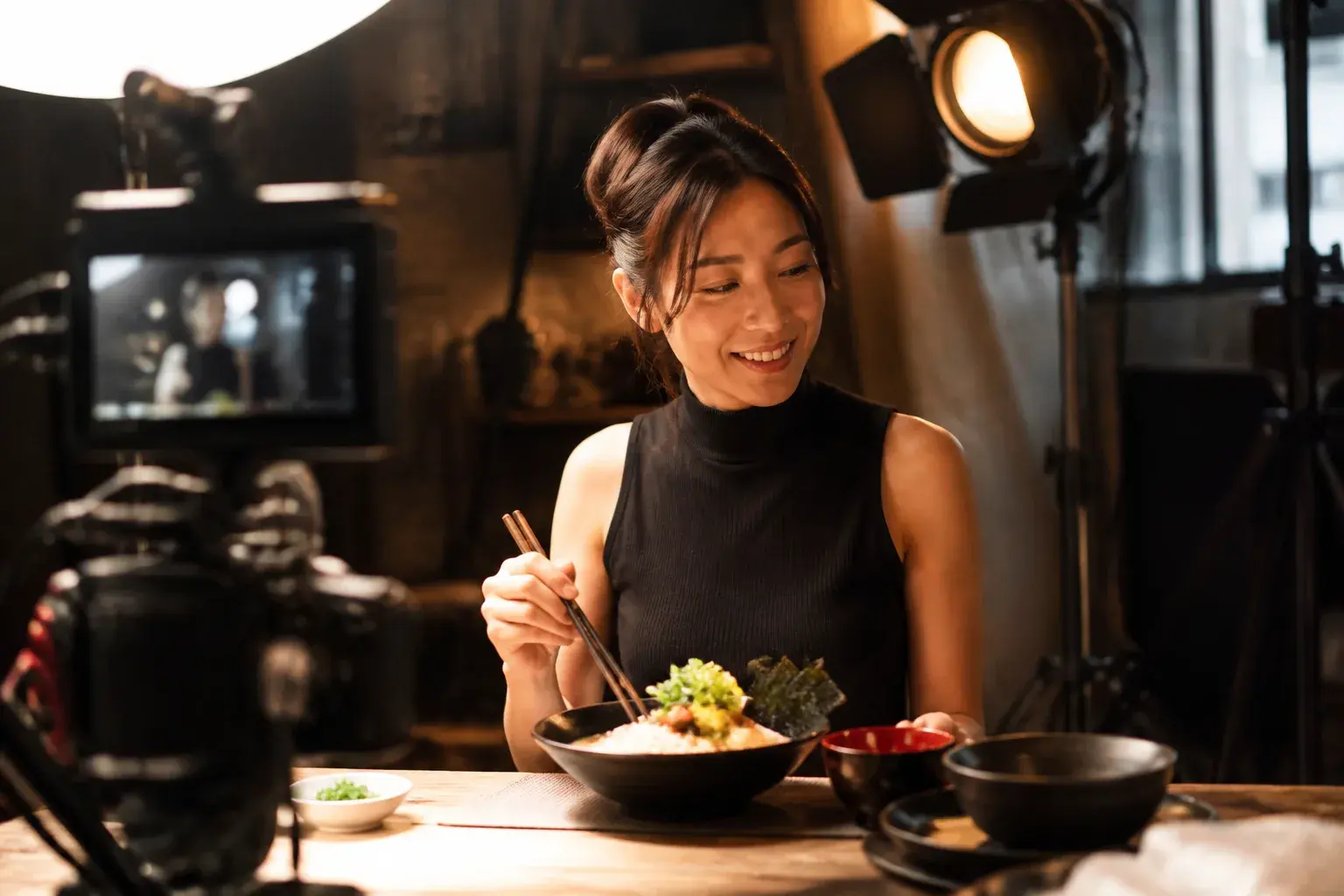 Casting modèle japonais ou japonaise pour shooting food et lifestyle à Paris