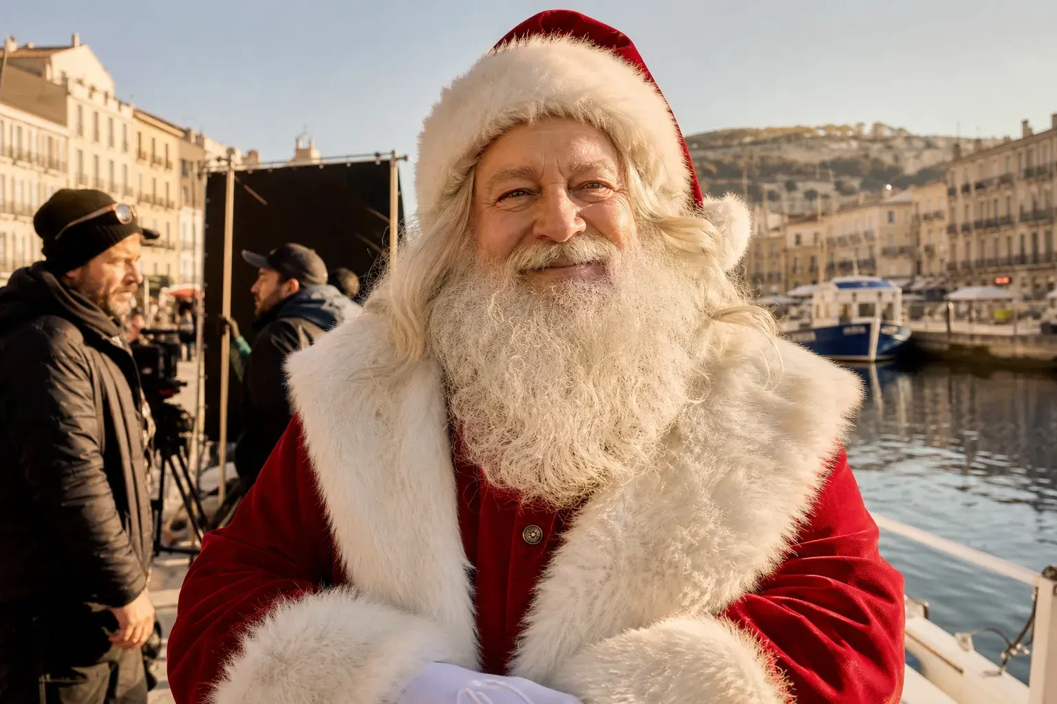 Casting Père Noël pour la série TF1 Demain nous appartient, à Sète