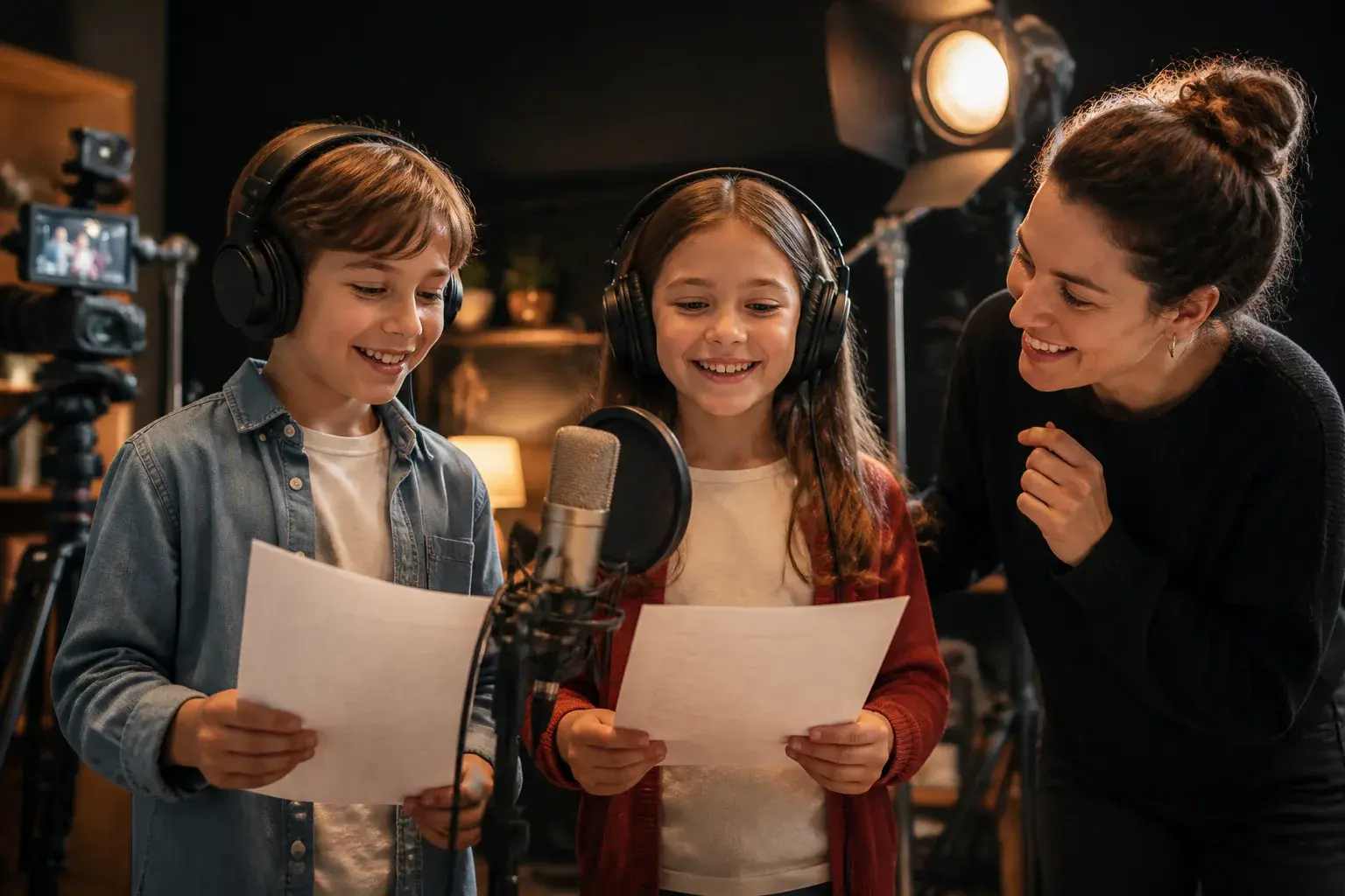 Casting voix : enfants 6-12 ans pour doublage d'une pub jouets