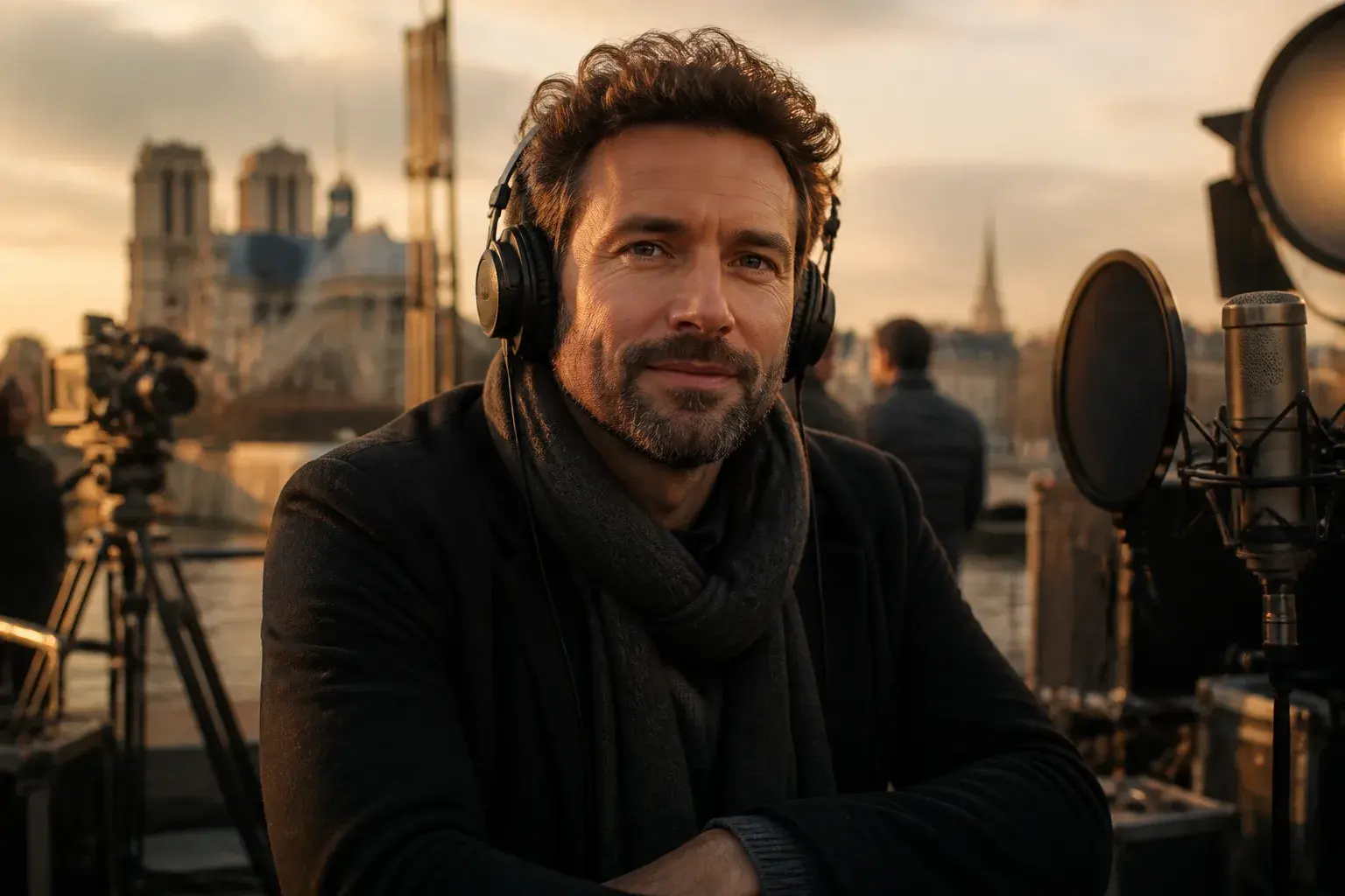Casting voix off masculine anglophone pour film institutionnel à Paris