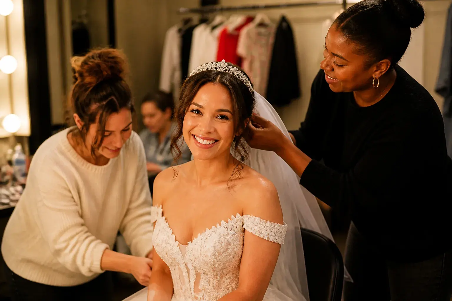 Figuration pour scène de mariage dans un téléfilm France 3 à Trappes
